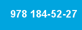 978 184-52-27 978 184-52-27